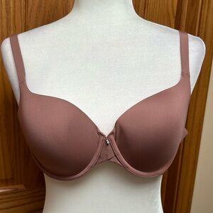Montelle Intimates Demi Cup T-shirt bra 30F in color Pecan